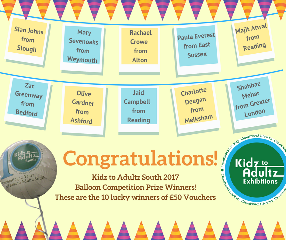Balloon Comp Winners