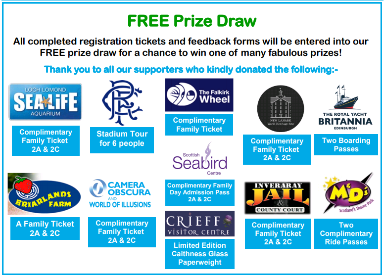 From showguide Scotland price draw 2017