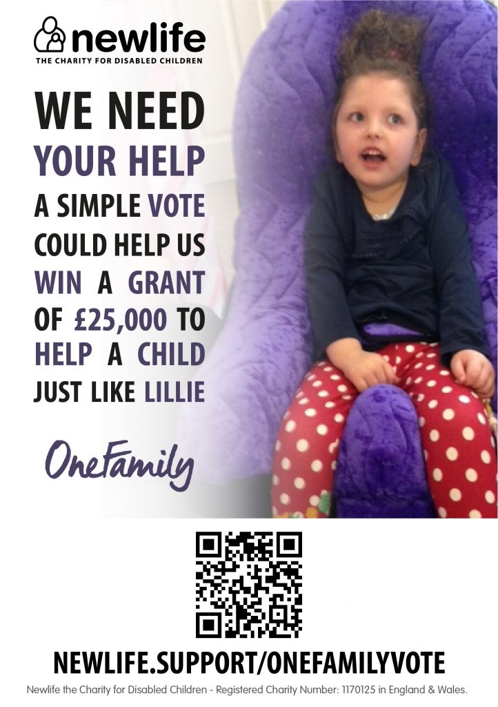 newlife charity vote