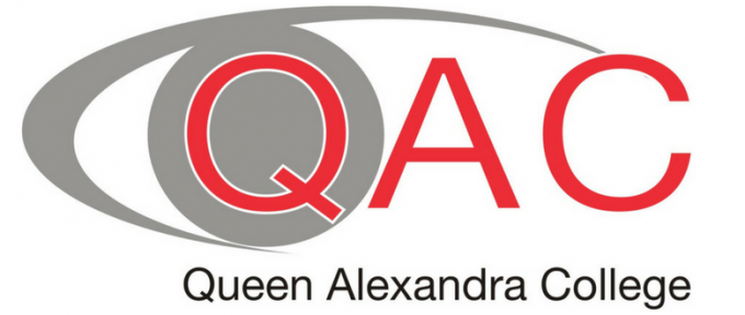 Queen Alexandra College Scotland logo header