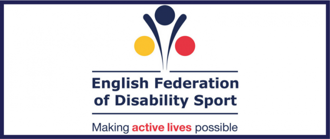 english federation of disability sport logo header