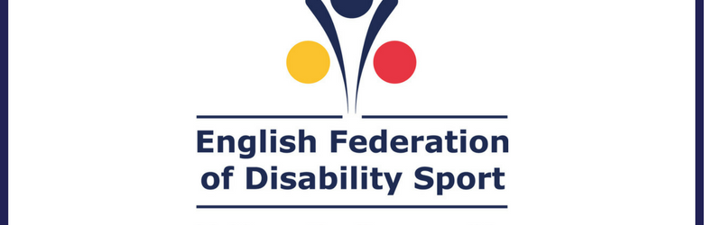 english federation of disability sport logo header
