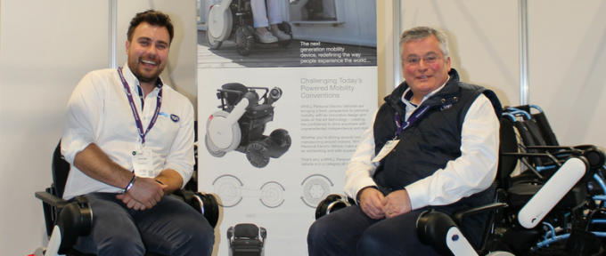 TGA equipment used by two men