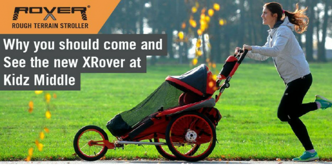 lady running with xrover product