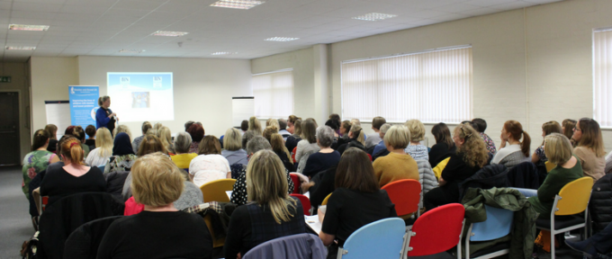 redbank house full room with people