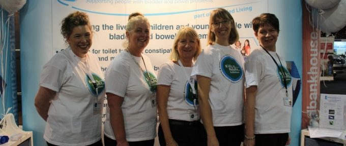 bladder and bowel uk team photoa at kidz to adultz north