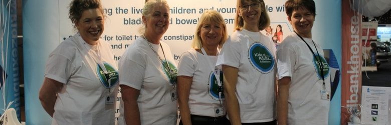 bladder and bowel uk team photoa at kidz to adultz north