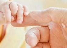 parent and child hands