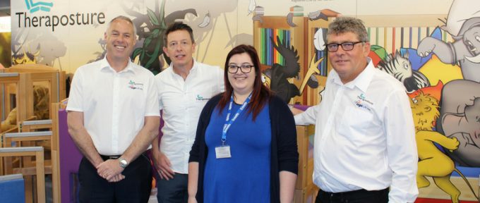 theraposture header with staff for kidz south
