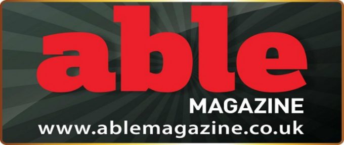 able magazine logo header
