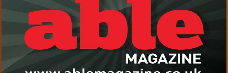 able magazine logo header