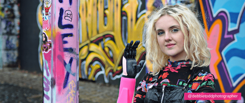 close up of tilly lockey