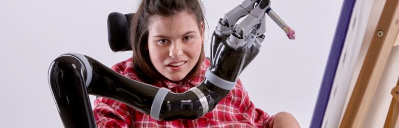 young girl using rahana life equipment
