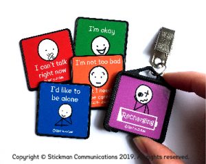 Status Squares stickman communications
