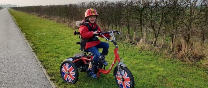 benji on his trike