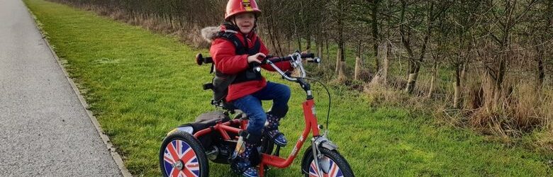 benji on his trike