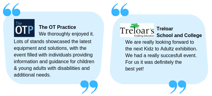 Kidz to Adultz North exhibiors feedback