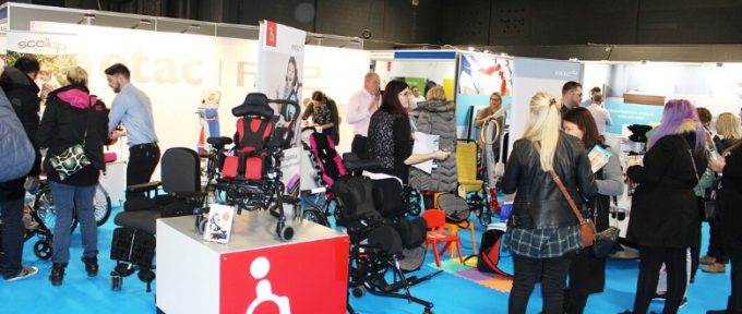 visitors at etac r82 stand