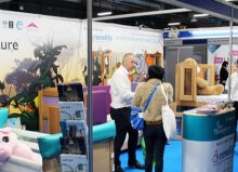 theraposture stand in exhibition hall