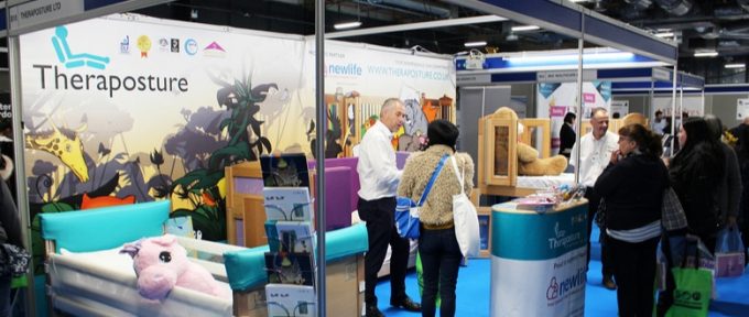 theraposture stand in exhibition hall
