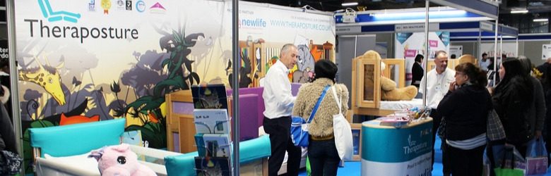 theraposture stand in exhibition hall