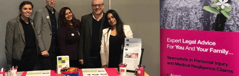 Manby Bowlder team next to stand at Kidz to Adultz North