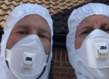 two theraposture staff wearing face masks