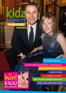 Kidz to Adultz magazine with hayley and david walliams issue 8 cover