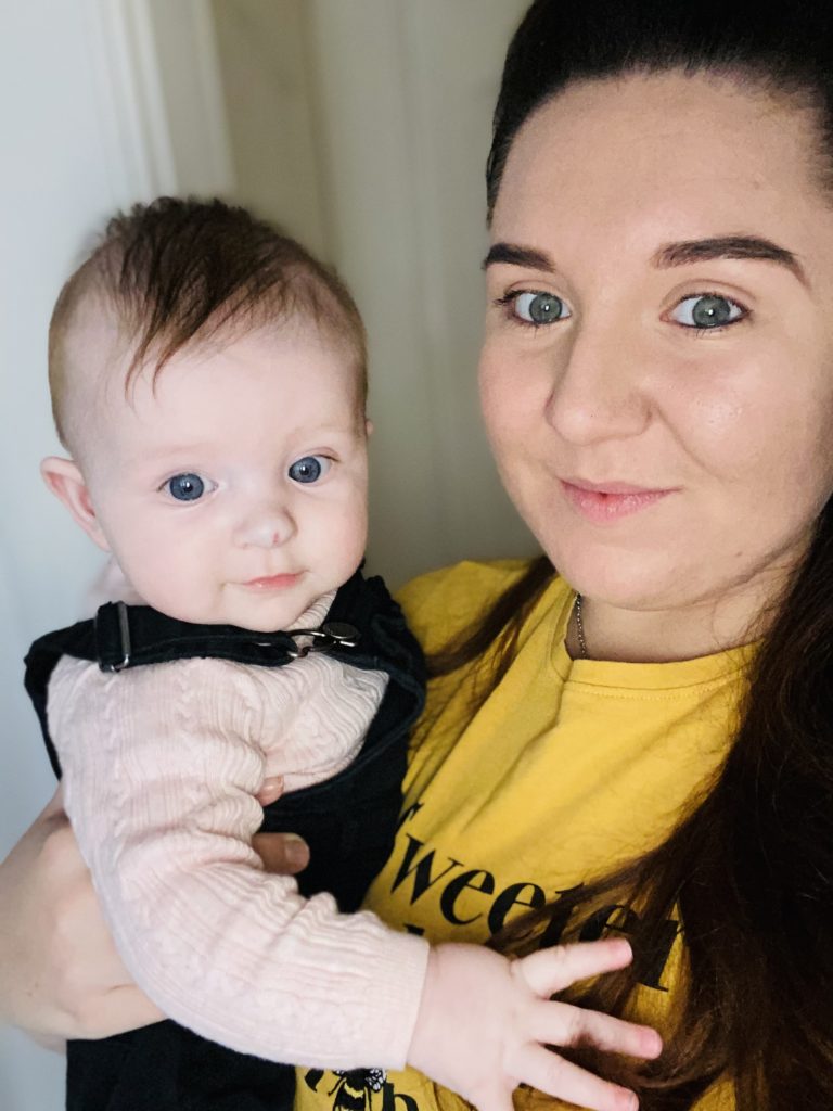 Laken and her daughter Theia