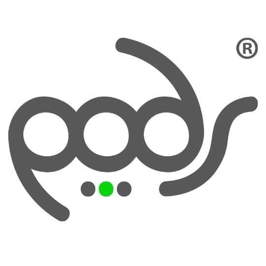 pods play logo